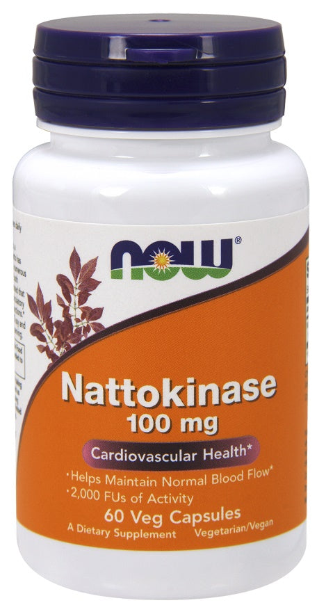 NOW Foods Nattokinase - 100mg - 60 vcaps