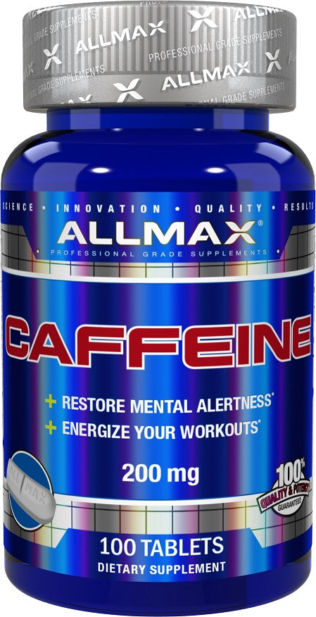 AllMax Nutrition Caffeine  - 200mg - 100 tablets