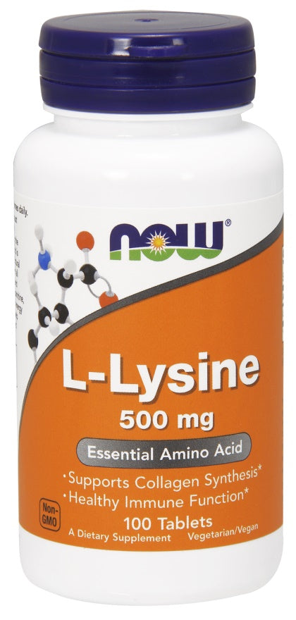 NOW Foods L-Lysine - 1000mg - 100 tabs