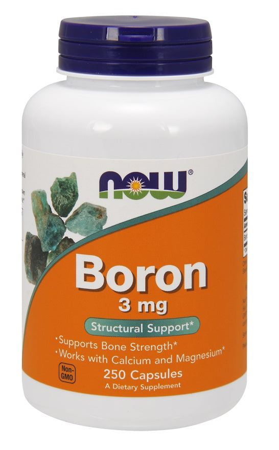 NOW Foods Boron - 3mg - 100 caps