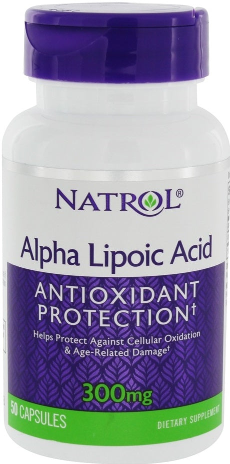 Natrol Alpha Lipoic Acid - 300mg - 50 caps