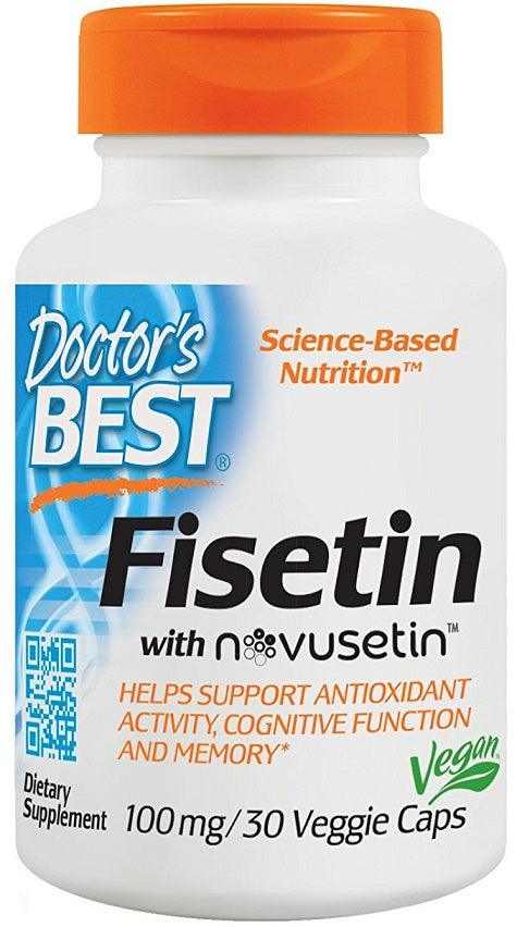 Doctor's Best Fisetin with Novusetin - 100mg - 30 vcaps