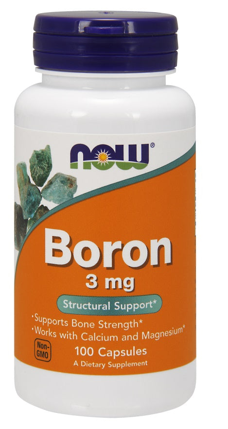 NOW Foods Boron - 3mg - 100 caps