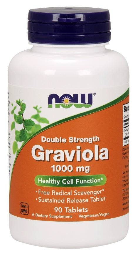 NOW Foods Graviola - 1000mg - 90 tabs