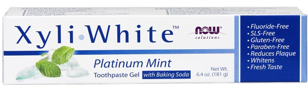 NOW Foods XyliWhite Refresh Toothpaste Gel - 181g