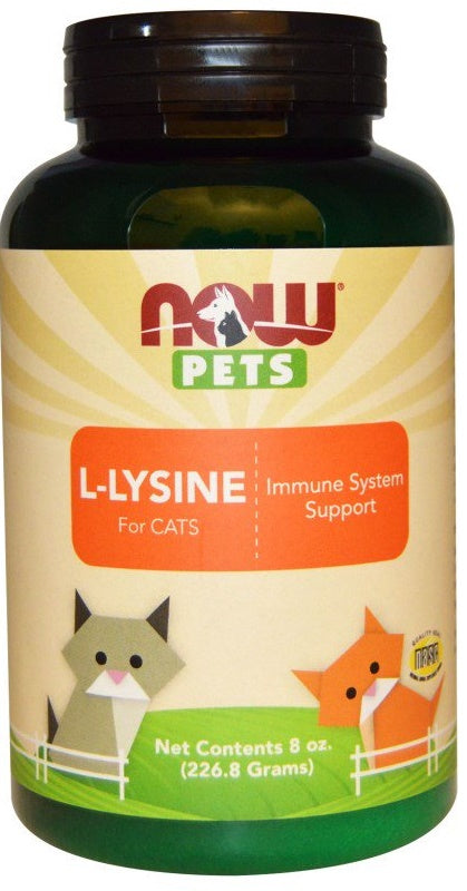 NOW Foods Pets L-Lysine for Cats - 226g