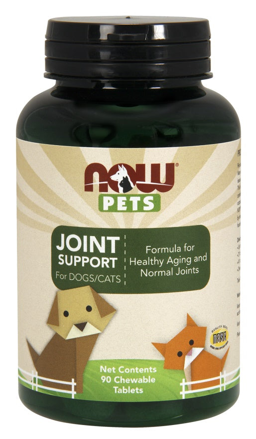 NOW Foods Pets Joint Support - 90 chewable tablets