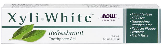 NOW Foods XyliWhite Refresh Toothpaste Gel - 181g