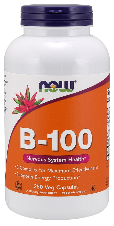 NOW Foods Vitamin B-100 - 100 vcaps