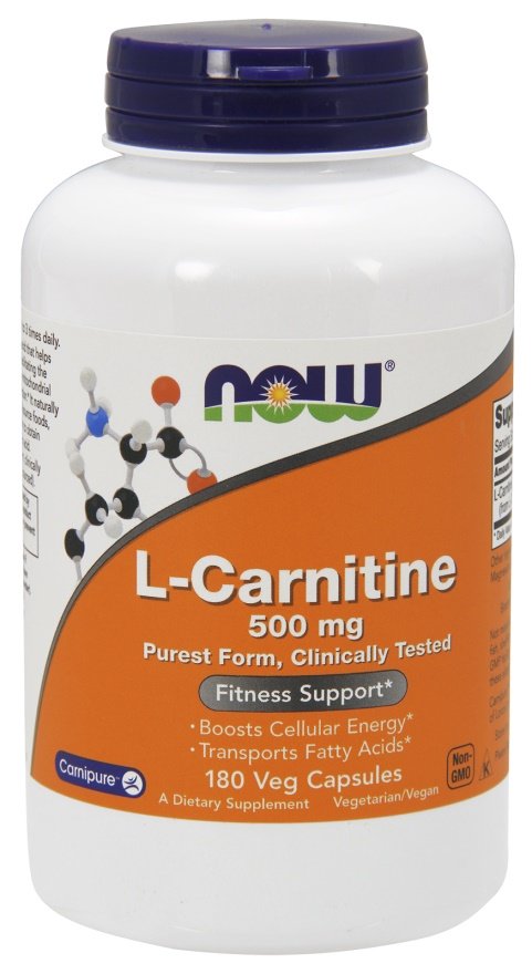 L-Carnitine, 500mg - 60 vcaps