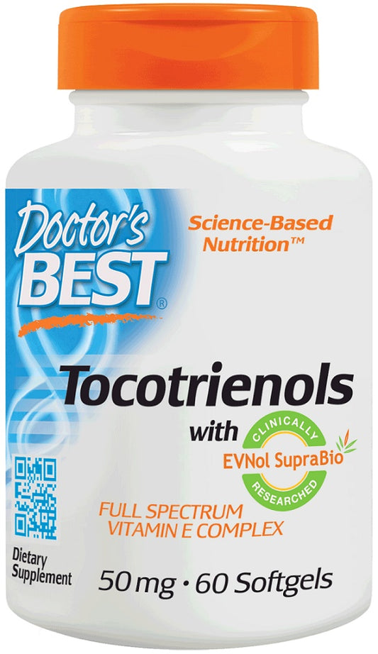 Doctor's Best Tocotrienols - 50mg - 60 softgels