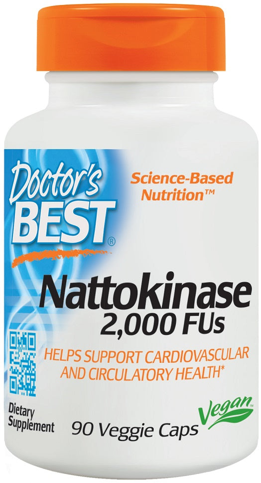 Doctor's Best Nattokinase - 2000 FUs - 270 vcaps