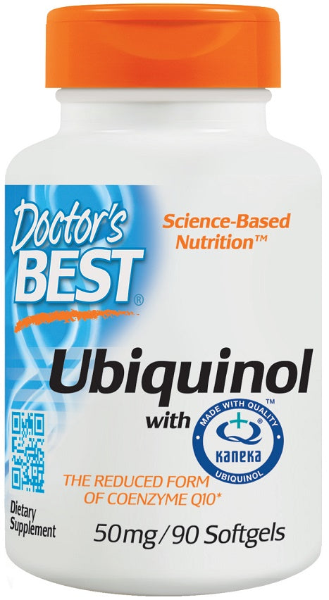 Doctor's Best Ubiquinol with Kaneka QH - 100mg - 60 softgels