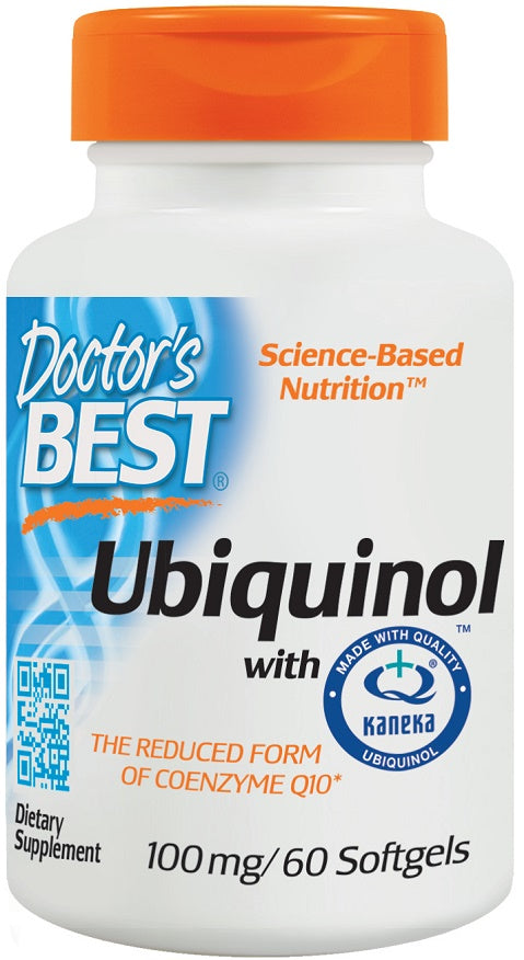 Doctor's Best Ubiquinol with Kaneka QH - 100mg - 60 softgels