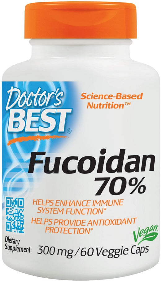 Doctor's Best Fucoidan 70% - 300mg - 60 vcaps