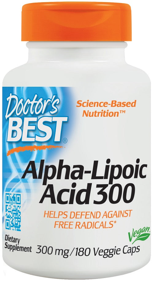 Doctor's Best Alpha Lipoic Acid - 150mg - 120 vcaps