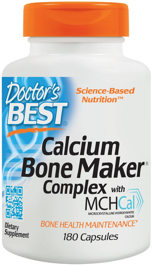 Doctor's Best Calcium Bone Maker Complex with MCHCal - 180 caps