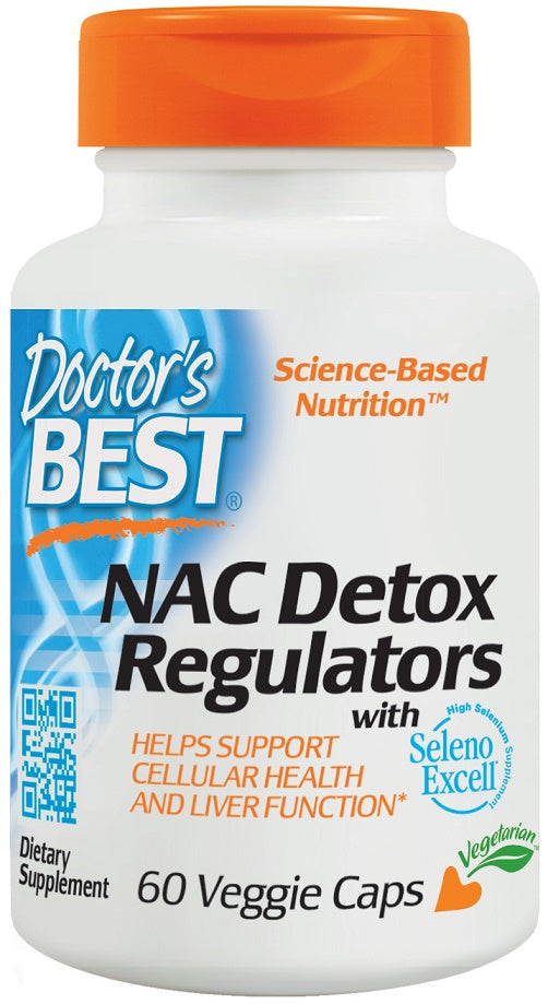 Doctor's Best NAC Detox Regulators - 180 vcaps