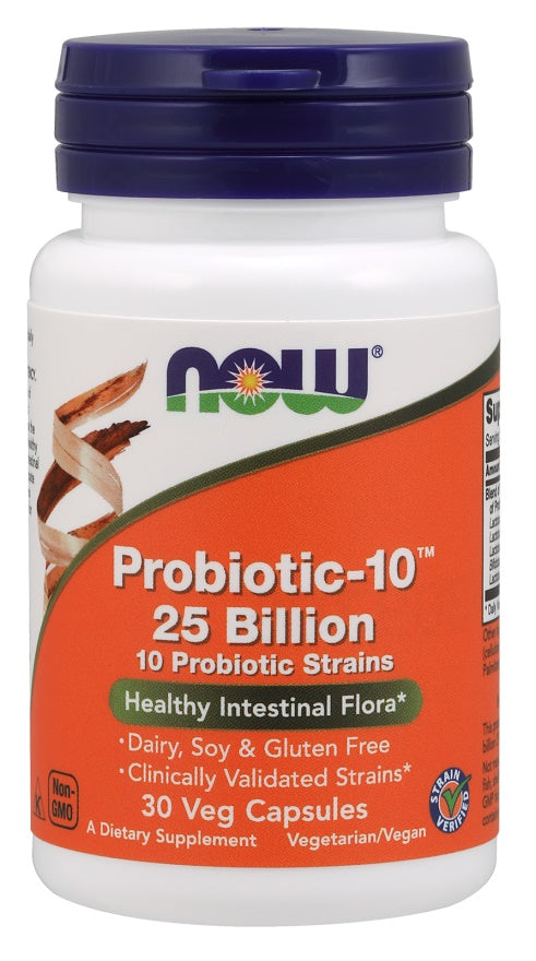 NOW Foods Probiotic-10 100 Billion - 30 vcaps