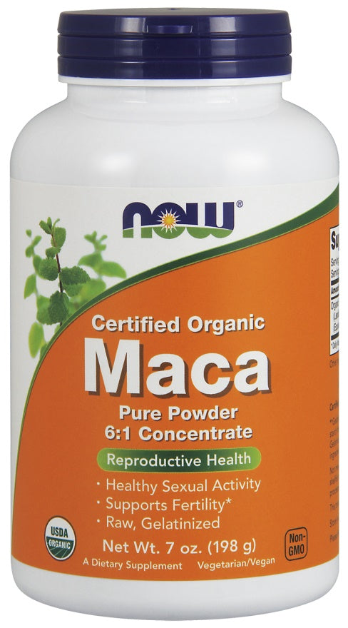 NOW Foods Maca 6:1 Concentrate - 750mg RAW - 90 vcaps