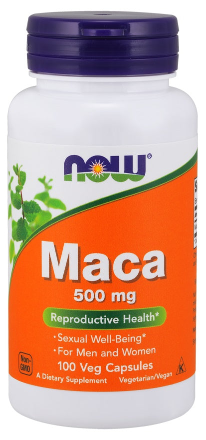 NOW Foods Maca - 500mg - 100 vcaps