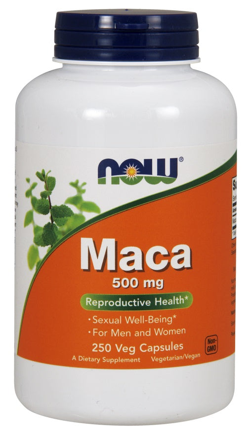 NOW Foods Maca - 500mg - 100 vcaps