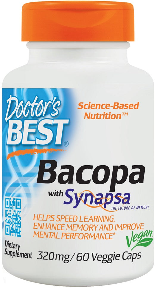 Doctor's Best Bacopa with Synapsa - 320mg - 60 vcaps