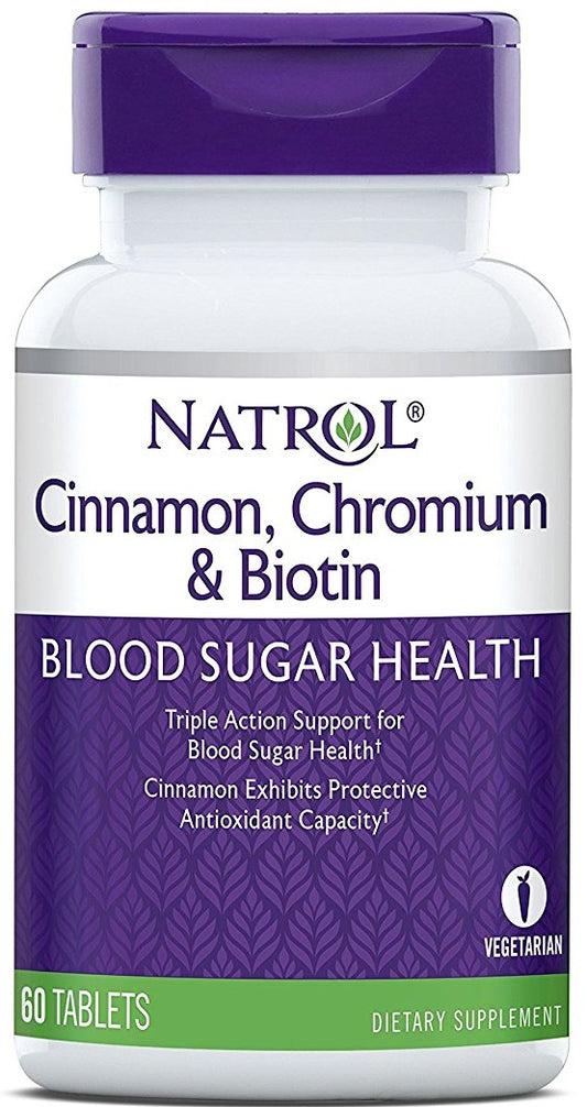 Natrol Cinnamon - 60 tabs