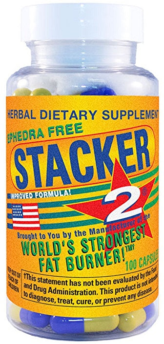 Stacker2 Europe Stacker 2 Ephedra Free - 100 caps