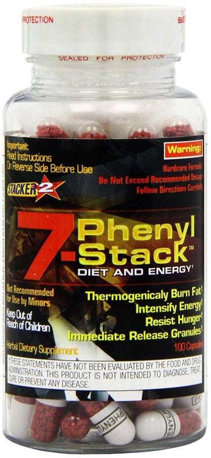 Stacker2 Europe Stacker 2 7-Phenyl Stack - 100 caps