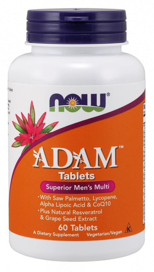 NOW Foods ADAM Multi-Vitamin for Men - 120 tablets