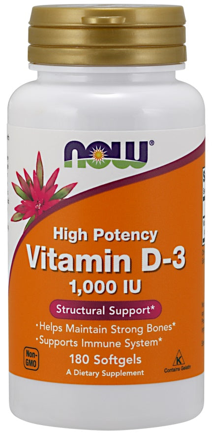 NOW Foods NOW Foods Vitamin D-3 5000 IU - 30 softgels