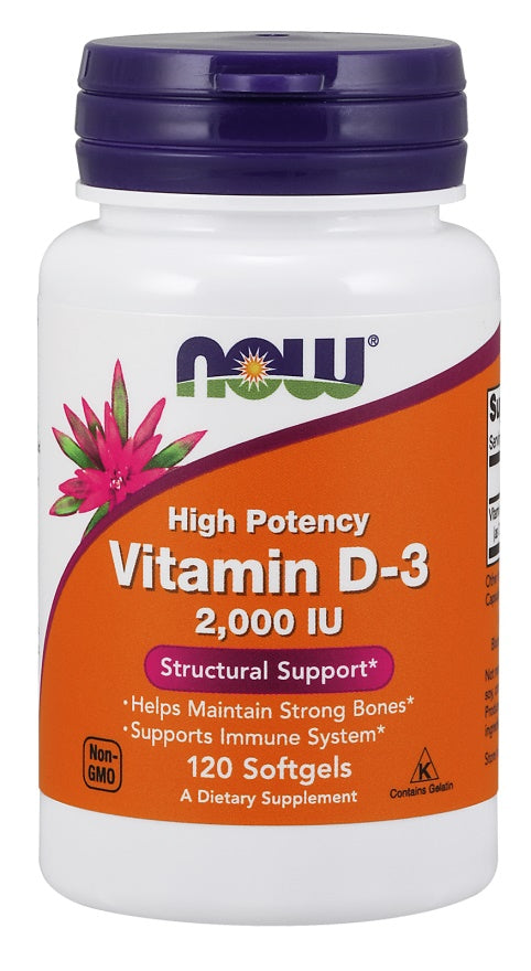 NOW Foods NOW Foods Vitamin D-3 5000 IU - 30 softgels