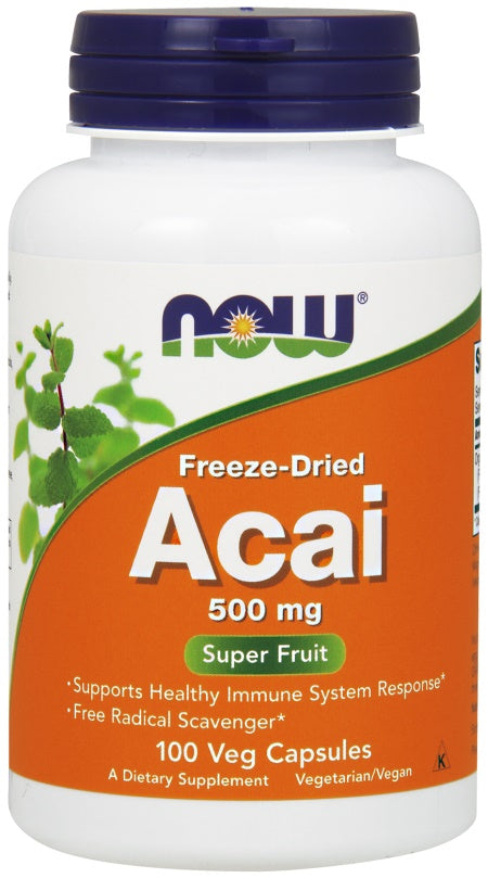 NOW Foods Acai - 500mg - 100 vcaps