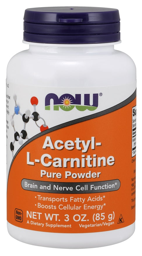 NOW Foods Acetyl-L-Carnitine - 500mg - 100 vcaps