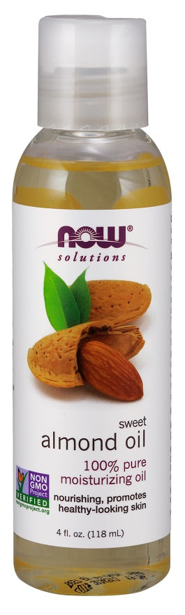 NOW Foods Almond Oil Pure - 118 ml.