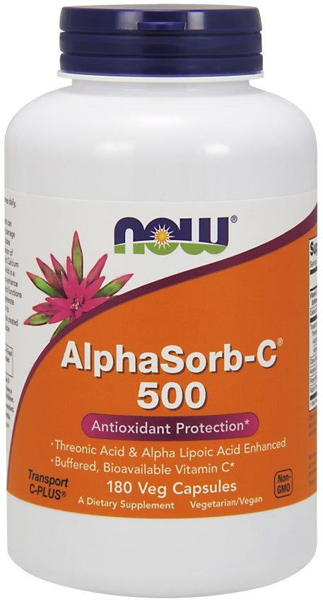 NOW Foods AlphaSorb-C - 500mg - 180 vcaps