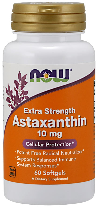 NOW Foods Astaxanthin Extra Strength 10mg - 30 softgels