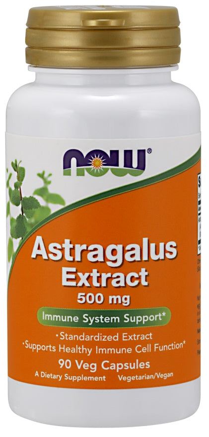 NOW Foods Astragalus Extract - 500mg - 90 vcaps