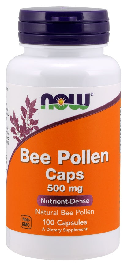 NOW Foods Bee Pollen - 500mg - 100 caps