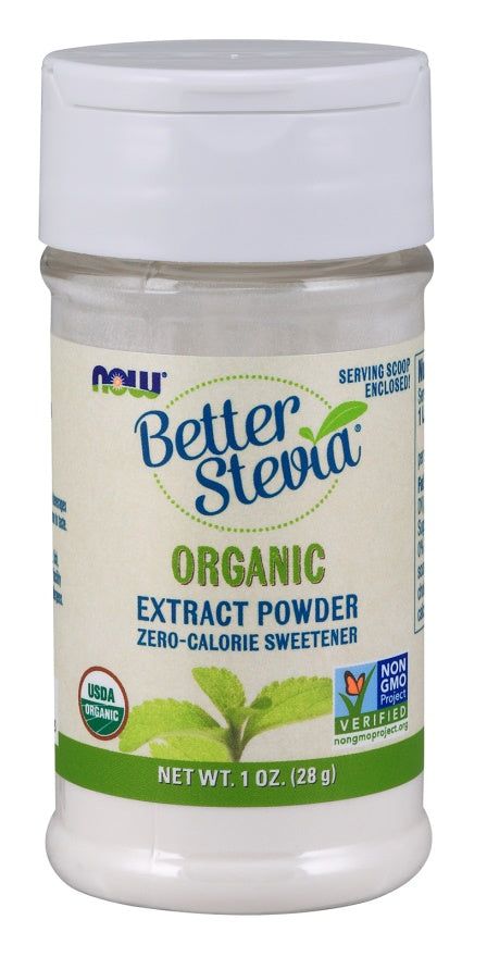 NOW Foods Better Stevia Extract Powder Organic - 113g