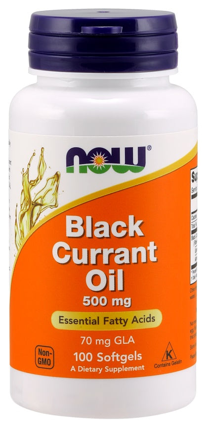 NOW Foods Black Currant Oil - 1000mg - 100 softgels