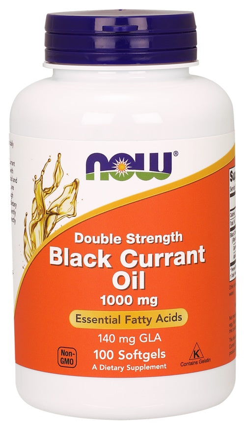 NOW Foods Black Currant Oil - 1000mg - 100 softgels