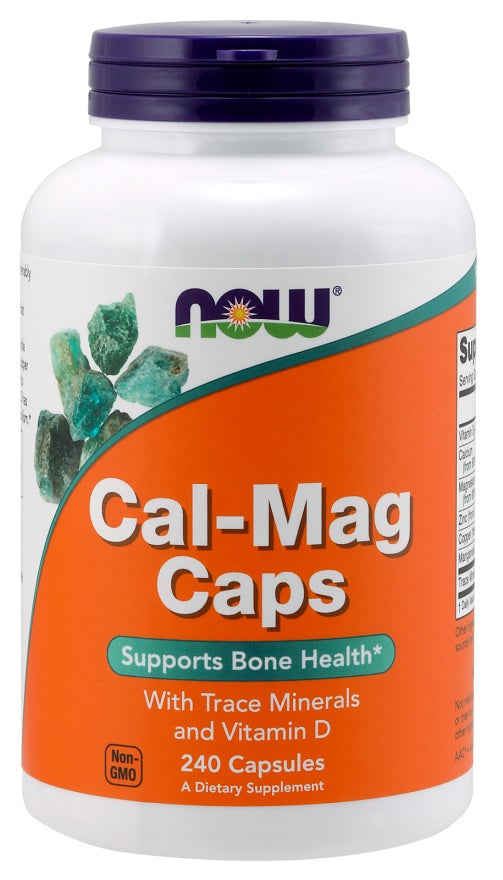 NOW Foods Cal-Mag Caps - 120 caps