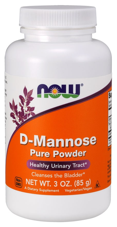 NOW Foods D-Mannose - 500mg - 120 vcaps