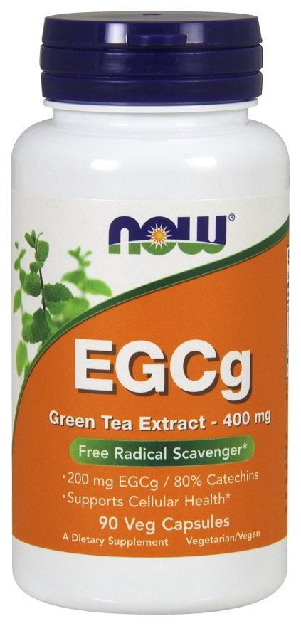 NOW Foods EGCg Green Tea Extract - 400mg - 180 vcaps