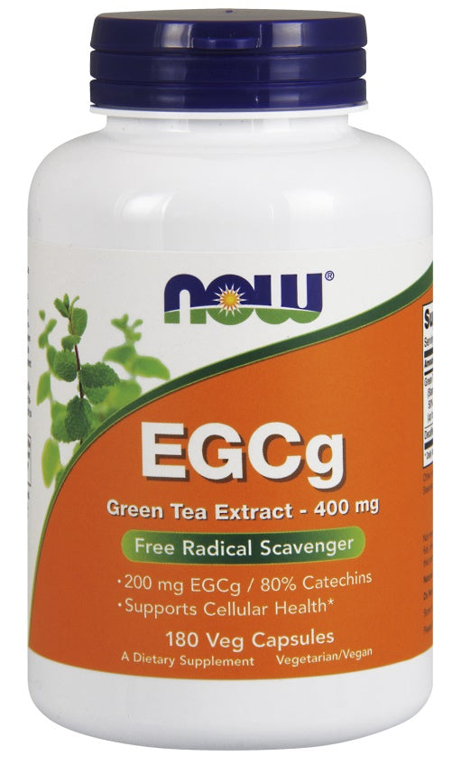 NOW Foods EGCg Green Tea Extract - 400mg - 180 vcaps