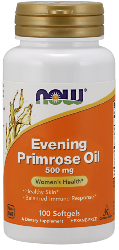 NOW Foods Evening Primrose Oil - 500mg - 100 softgels