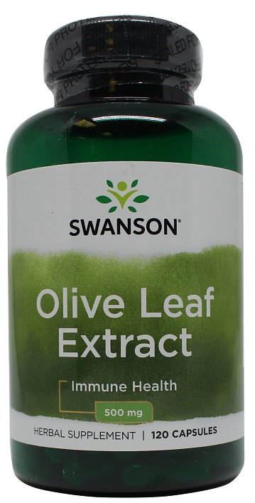 Swanson Olive Leaf Extract - 500mg - 120 caps