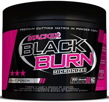 Stacker2 Europe Black Burn Micronized - 300g